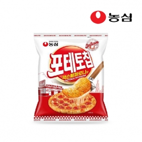 농심 포테토칩 잭슨페퍼로니맛 105g