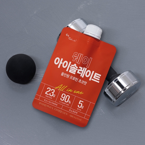 코코랩 웨이아이솔레이트 초코맛 30g x 10개입 올인원 프로틴 WPI 유당제거 단백질보충제