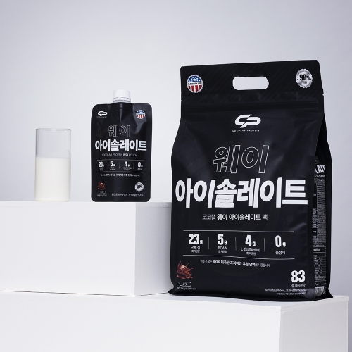 코코랩 WPI 웨이아이솔레이트 유당제거 단백질보충제 초코맛 대용량 2.5kg