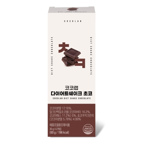 코코랩 다이어트 쉐이크 초코 30g x 2개