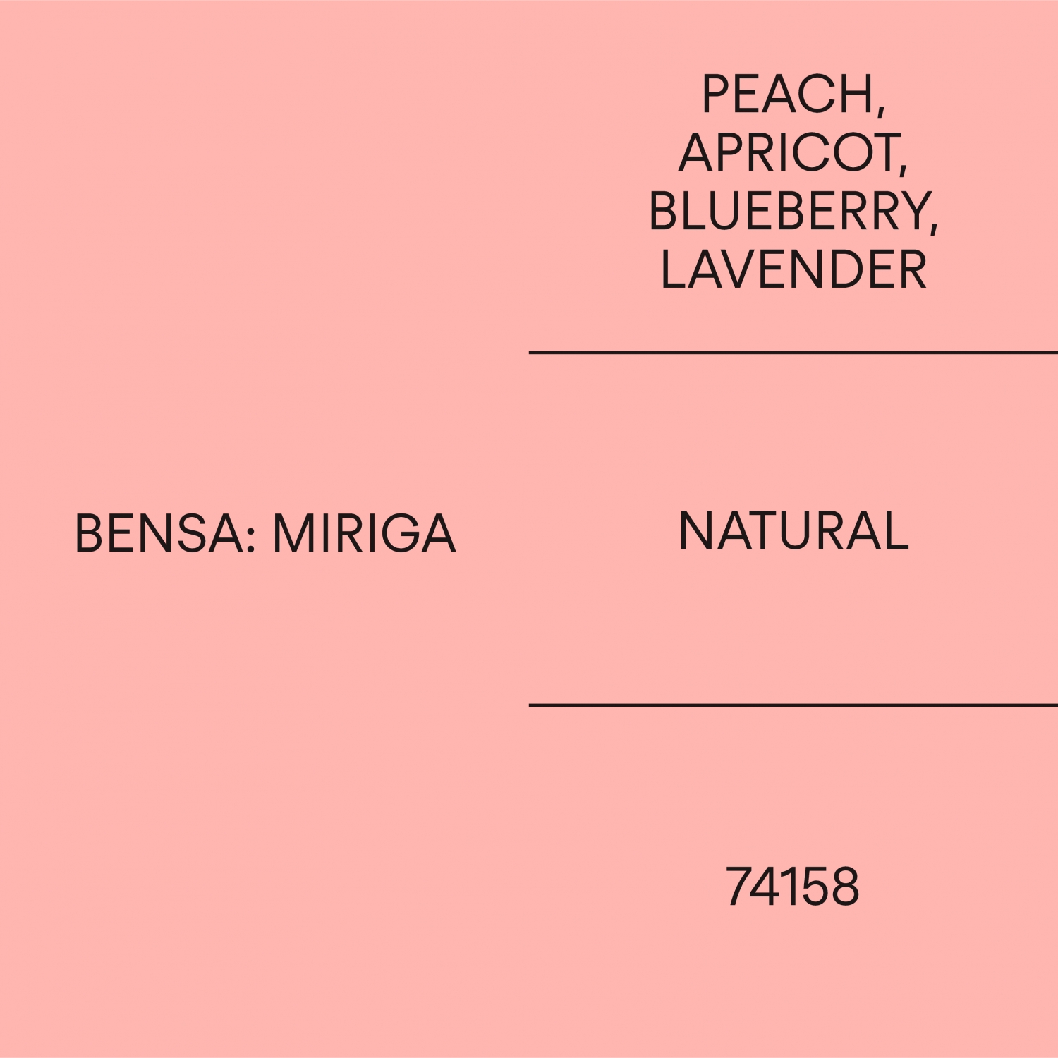 벤사: 미리가 내추럴BENSA: MIRIGA NATURAL