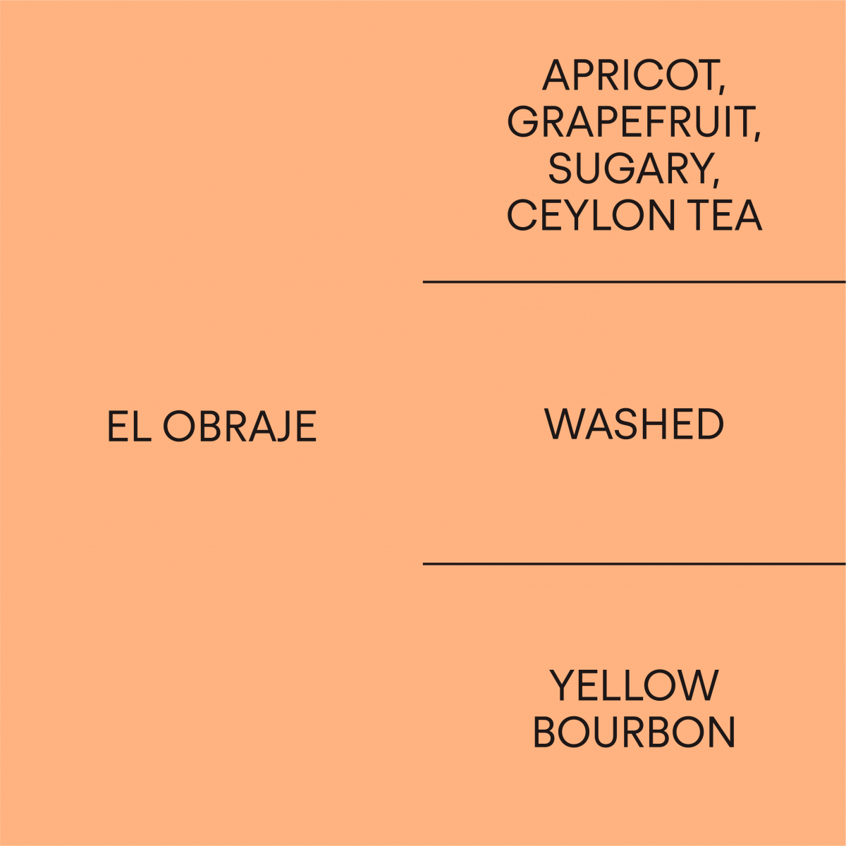 콜롬비아 엘 오브라헤COLOMBIA EL OBRAJE