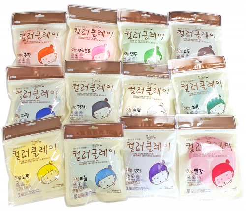 컬러클레이 칼라클레이 아이클레이 점핑클레이 점토 (50g)