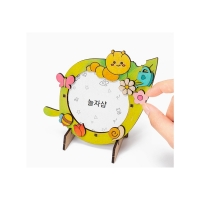 봄액자만들기 DIY Picture Frame 미술놀이 초등만들기 장난감키트 엄마표미술 잎사귀 나비