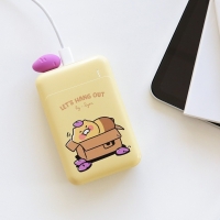 카카오프렌즈 고속충전 보조배터리 상자 춘식이 10000mAh 대용량배터리