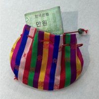 고급 전통 복주머니 설날 추석 명절 세뱃돈 한국전통 주머니 전통공예 외국인선물