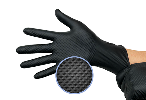 [소싱변경] Diatex-Black Nitrile Gloves