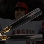 올드 히코리 트라웃 패턴 프로선수 공인 나무배트 블랙/네츄럴 MT27