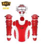 제트 ZETT 포수장비 세트 BLK-004 (빨강)