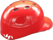 하타케야마 포수헬멧 RED HK-HCRD (모자형)