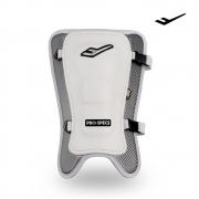 프로-스펙스 엘리트 야구 타자 풋가드 좌우겸용 화이트 실버