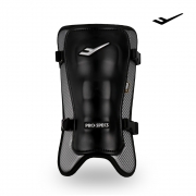 프로-스펙스 엘리트 야구 타자 풋가드 좌우겸용 블랙 실버