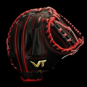 스톰 2025년형 볼트 골드라벨 포수미트 일반형-블랙/레드