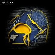 골드 GOLD 유니크 투수 글러브 PRO-012 컨버터블백 (네이비/옐로우)