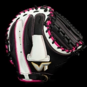 스톰 2025년형 볼트 옐로우 시리즈 포수미트 일반형-블랙/화이트/핑크