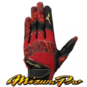 미즈노 프로 수비장갑 08209 블랙레드