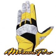 미즈노 프로 수비장갑 08245 옐로우블랙