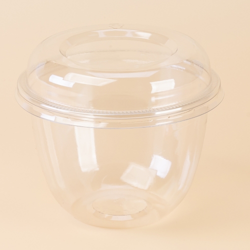 빙수용기/샐러드(중)투명(DS-302)