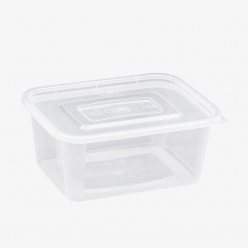 [소량]사각밀폐용기1.5L(삼계탕)50EA