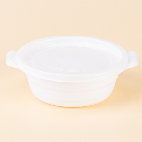 뚝배기 밥용기/국물(소/백색) DS-384