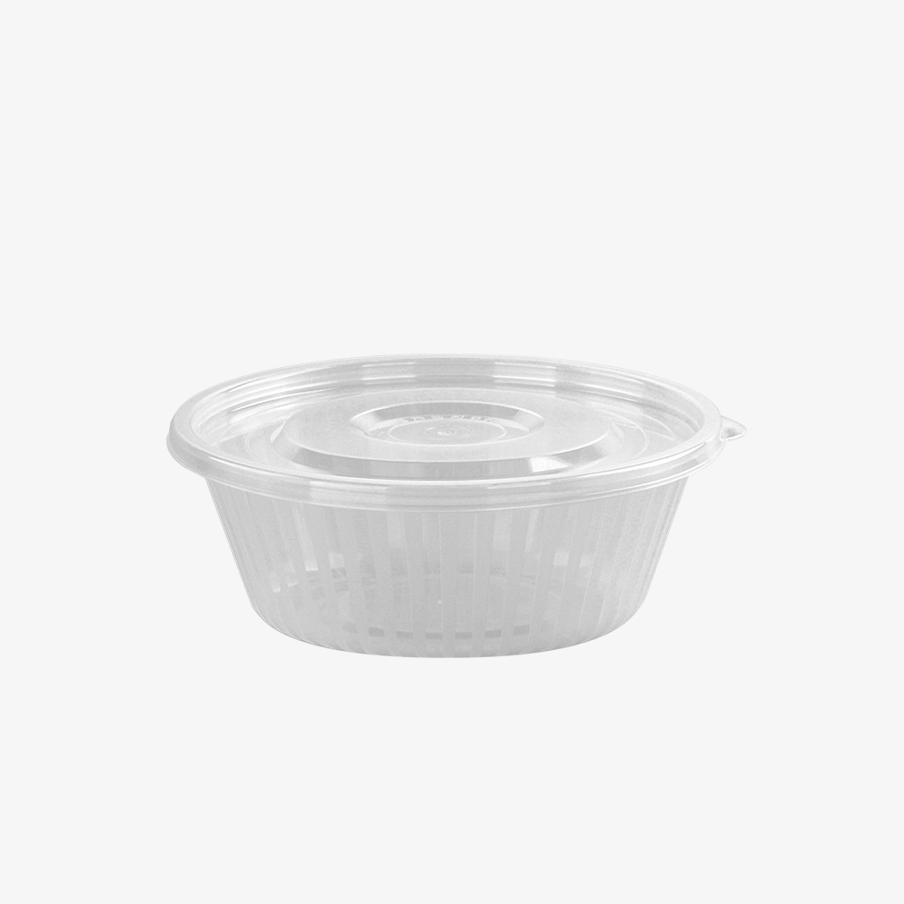 [소량]고강도 냉면용기(소)투명 50EA