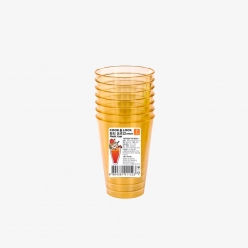 [소량]파티음료컵/300ML 연주황 70개