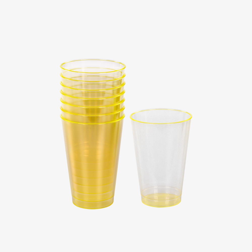 [소량]파티맥주컵/400ML 연노랑 70개
