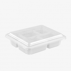 미니도시락5칸(백색)(DS-285)