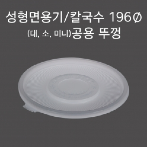 DS 성형 면용기(뚜껑)