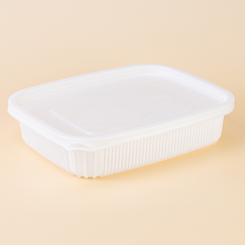 성형사각찜용기(소)(DS-282)백색[일자]