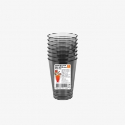 [소량]파티음료컵/300ML 그레이 70개