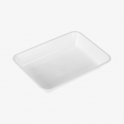 다회용 사각접시 3호(DS-3)백색