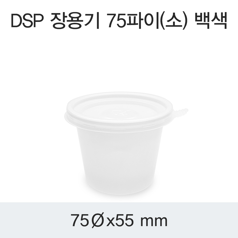 DSP 장용기 75파이(소) 백색