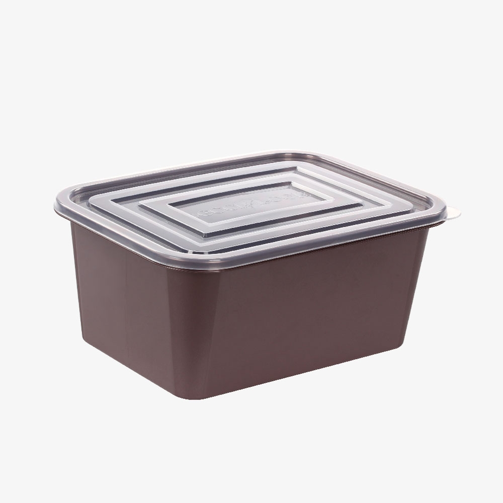 사각밀폐용기5L (펄보라)