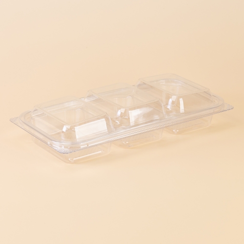 프리미엄 반찬/소스 3칸(DS-103) 투명