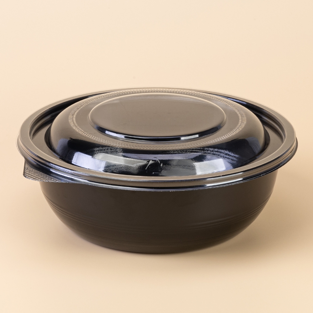 195파이 (쿨)면용기 빙수(DS-110/돔형) 검정