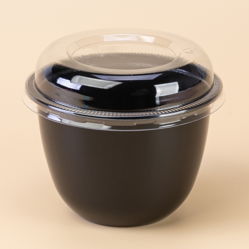 빙수용기/샐러드(중)검정(DS-302)