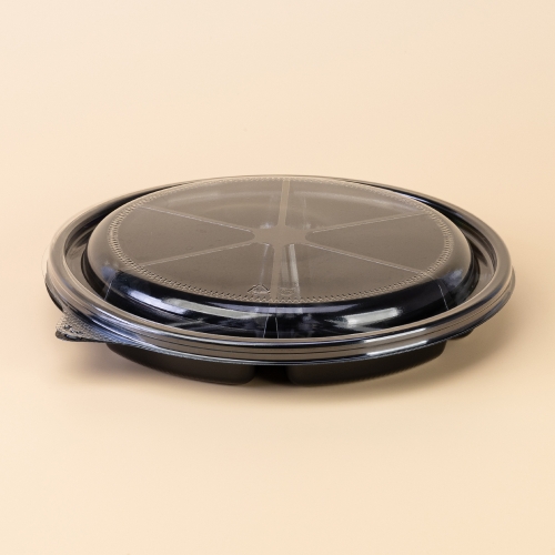 다용도 한끼반찬, 안주 6칸 (DS-116)검정