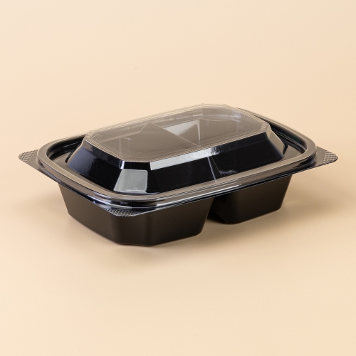 반찬 샐러드(DS-204-2) 2칸 검정 300개세트