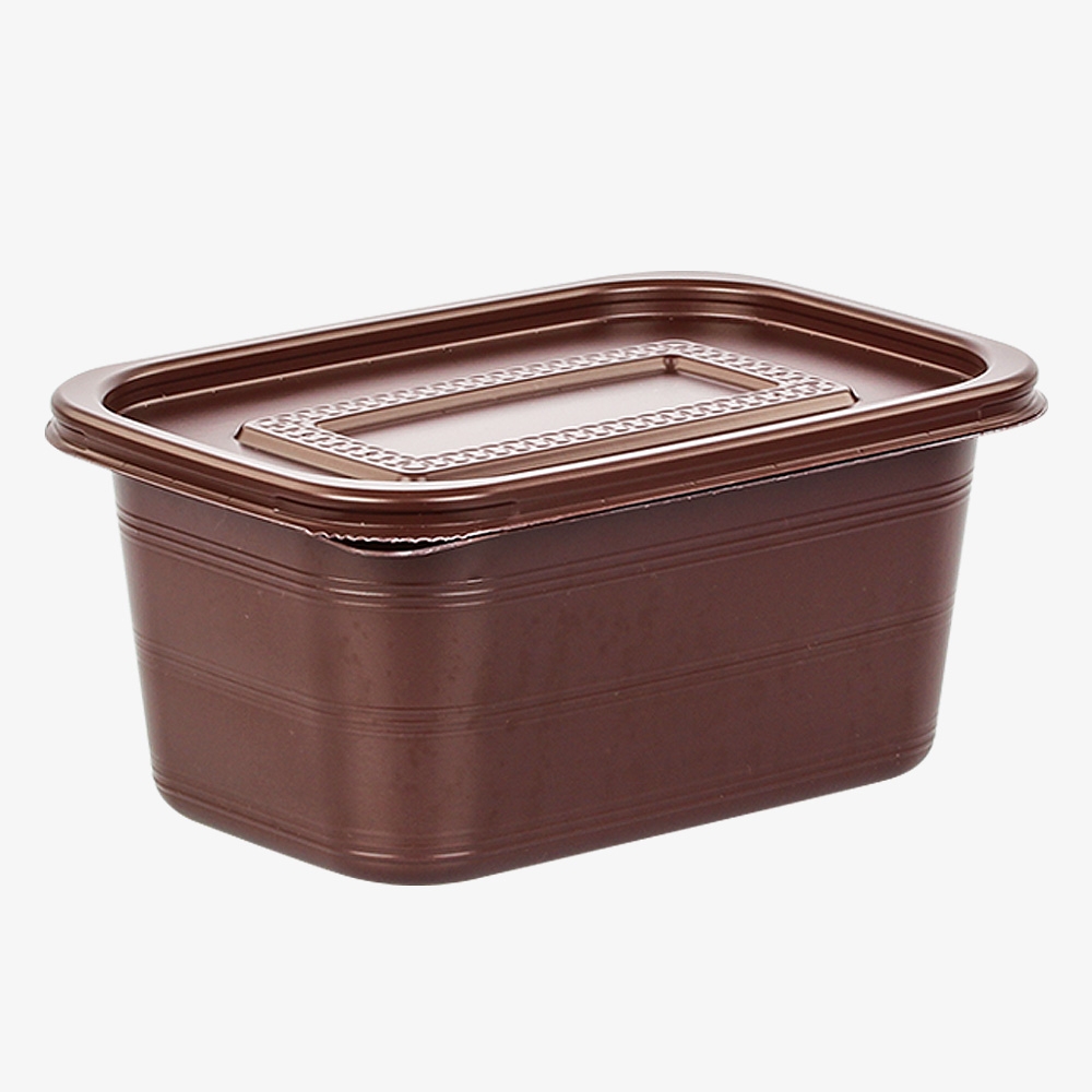 항균&middot;신선도유지&middot;원적외선&middot;안심위생용기친환경 사각 죽용기 특대(1,250ml)