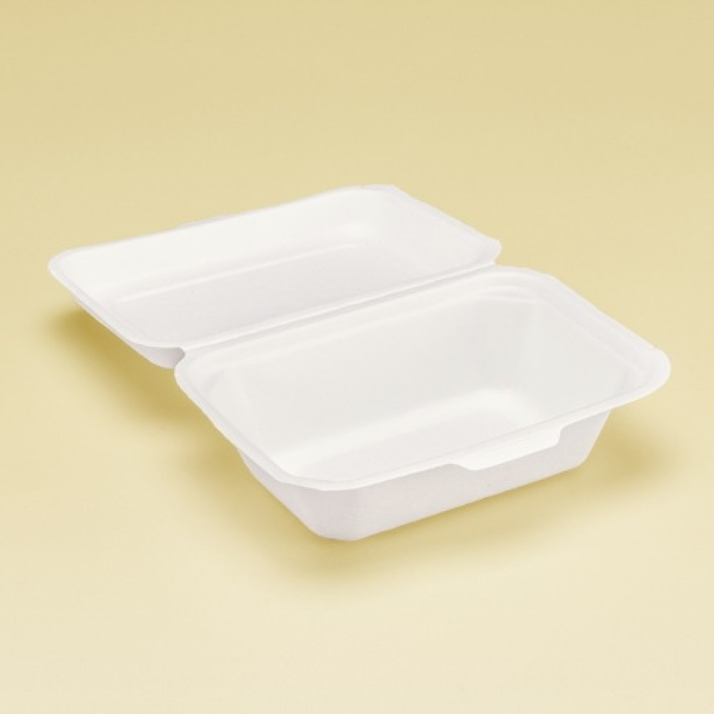 [KO] 600ml 일체형 도시락(흰색)