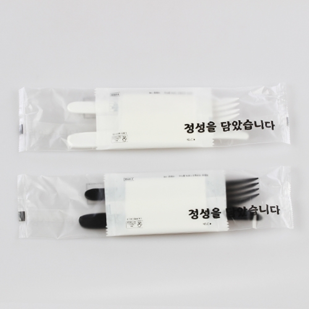 [TS] 포크 나이프 물티슈 세트구성