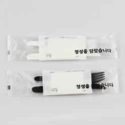 [TS] 포크 나이프 물티슈 세트구성