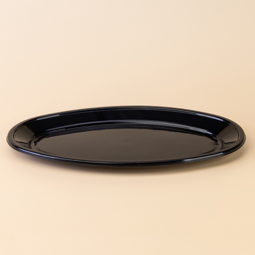 다회용 중화요리 380접시/검정