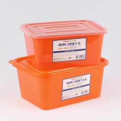 쿡앤락 대용량 다용도 보관용기 5L 6.5L 3개입