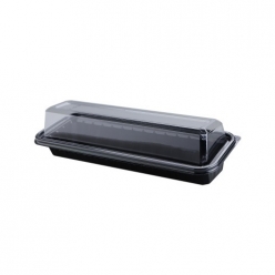 김밥용기 K1B 검정세트(1000개)
