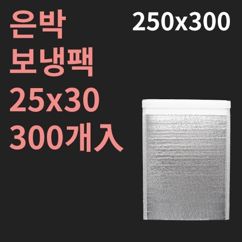 은박보냉팩 25x30 - 300개
