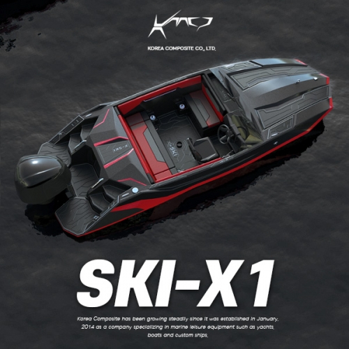 KMCP SKI-X1 레져보트 / 수상스키 웨이크보드 수상레져보트