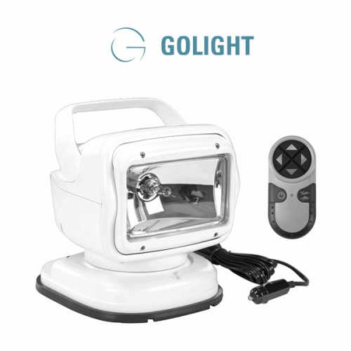 고라이트 GOLIGHT GT 할로겐 이동설치형 써치라이트 / ★검정색 / 12V 무선리모콘 / 225000 칸델라