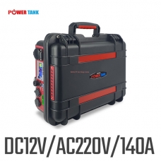 [DC 12V / AC220V 140A] POWERTANK 파워탱크 리튬이온 PT-PB140SB 인버터뱅크